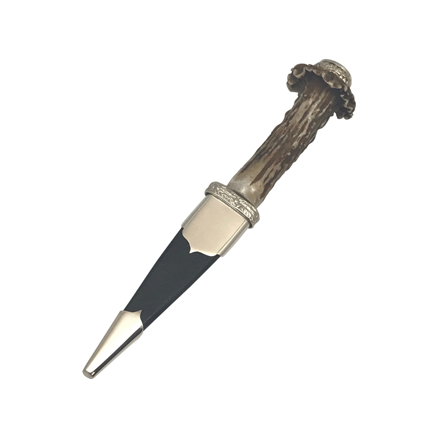 Sterling Silver Stag Horn Sgian Dubh